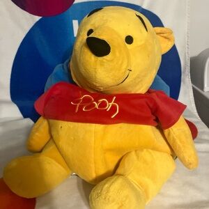 Winnie the Pooh plush toy stuffie? Tried washing, stains haven’t come out